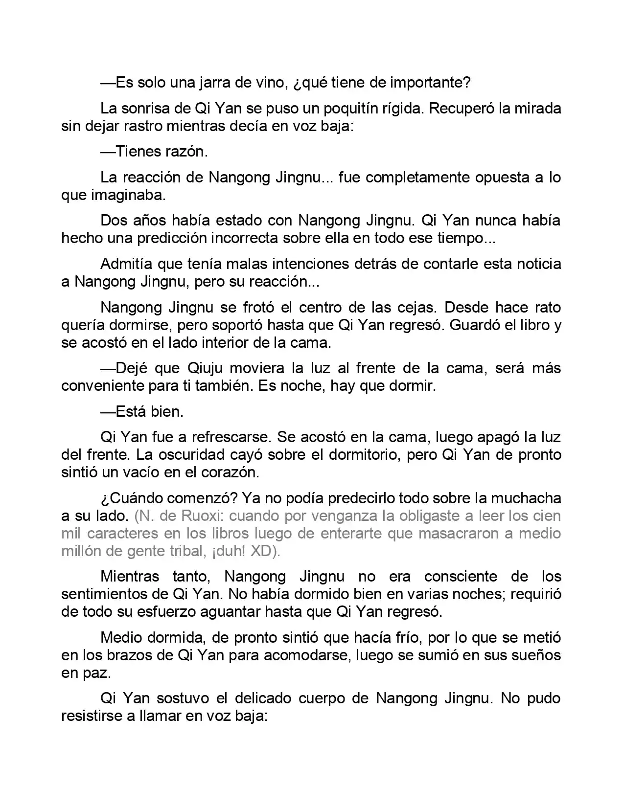 Jing Wei Qing Shang (Novela) - Capítulo 105 - Página 6 - LectorTMOo