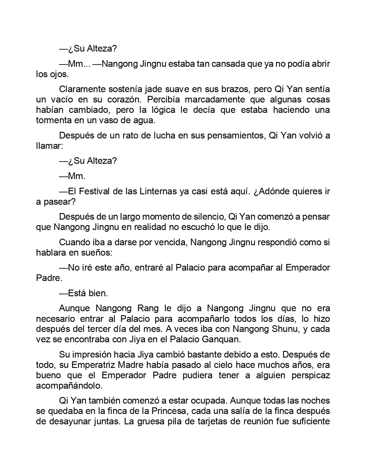Jing Wei Qing Shang (Novela) - Capítulo 105 - Página 7 - LectorTMOo
