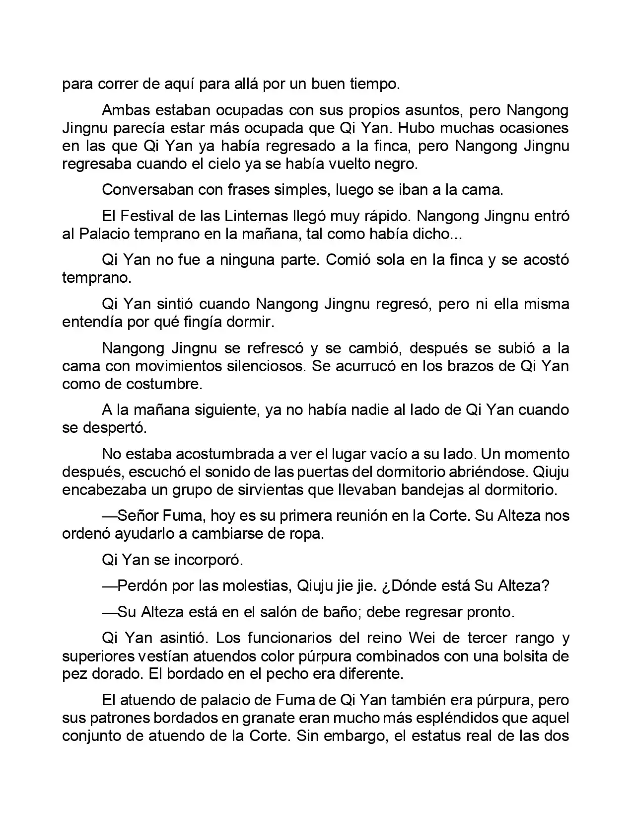 Jing Wei Qing Shang (Novela) - Capítulo 105 - Página 8 - LectorTMOo