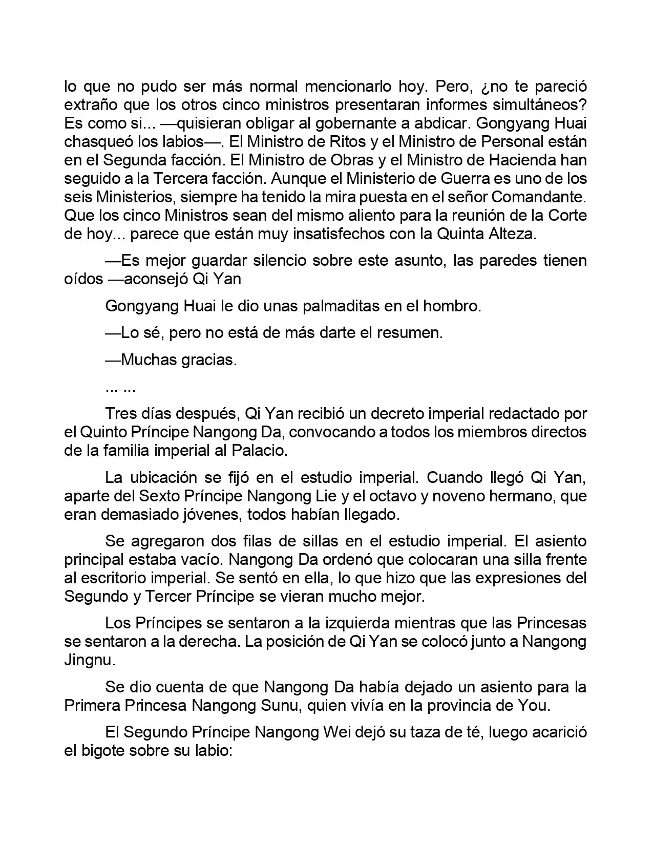 Jing Wei Qing Shang (Novela) - Capítulo 106 - Página 6 - LectorTMOo