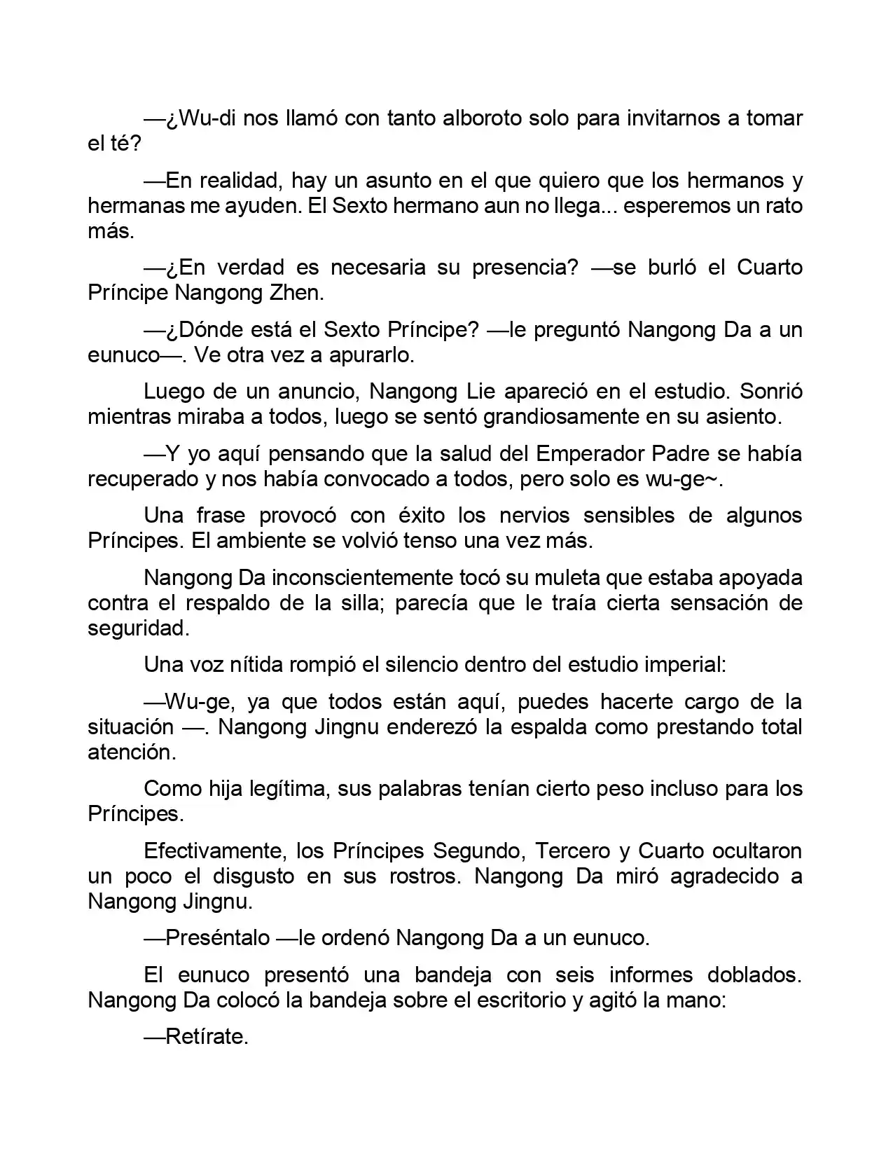 Jing Wei Qing Shang (Novela) - Capítulo 106 - Página 7 - LectorTMOo