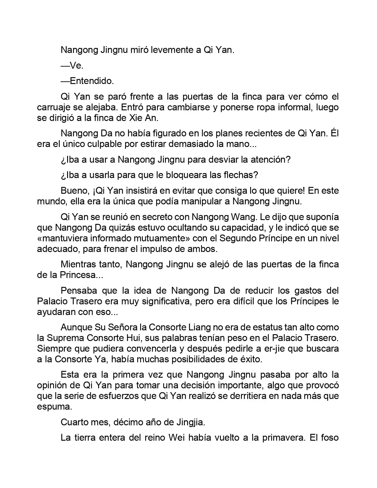 Jing Wei Qing Shang (Novela) - Capítulo 107 - Página 6 - LectorTMOo