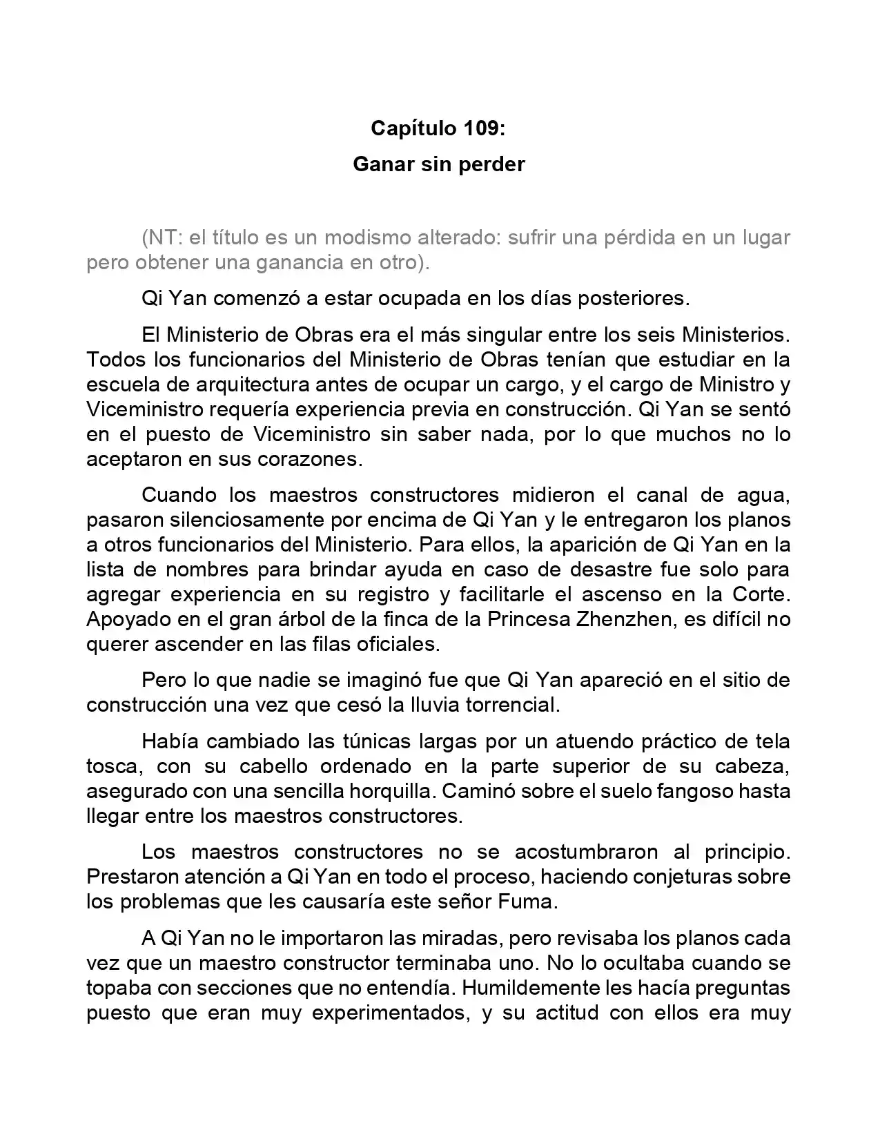 Jing Wei Qing Shang (Novela) - Capítulo 109 - Página 1 - LectorTMOo