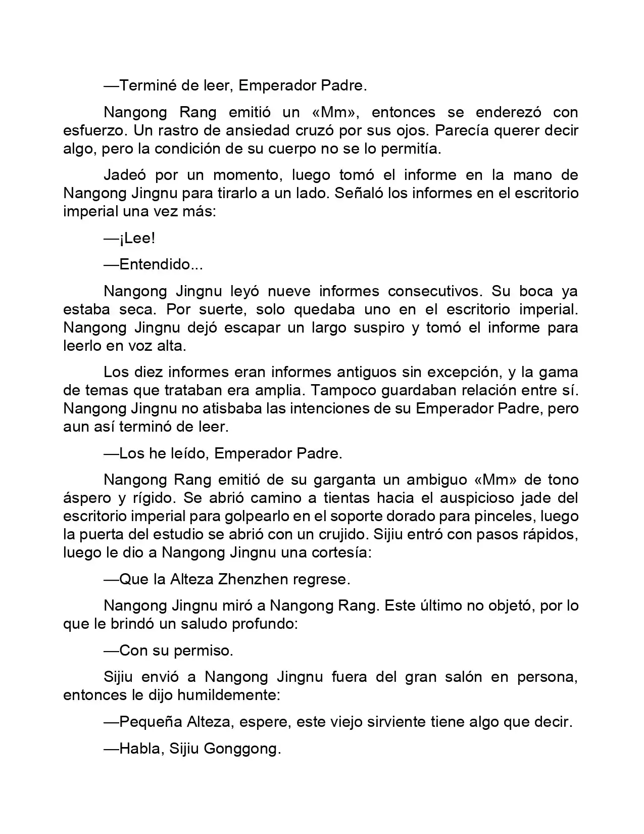 Jing Wei Qing Shang (Novela) - Capítulo 109 - Página 6 - LectorTMOo