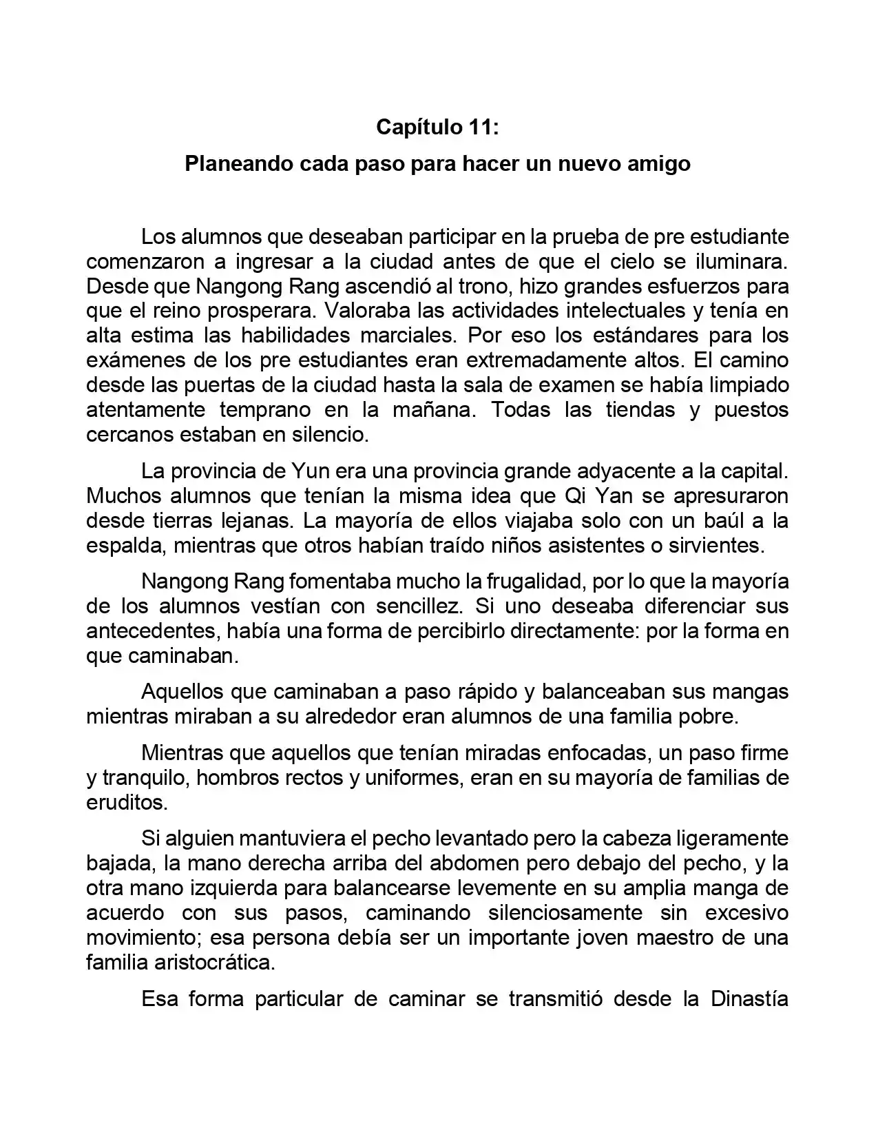 Jing Wei Qing Shang (Novela) - Capítulo 11 - Página 1 - LectorTMOo