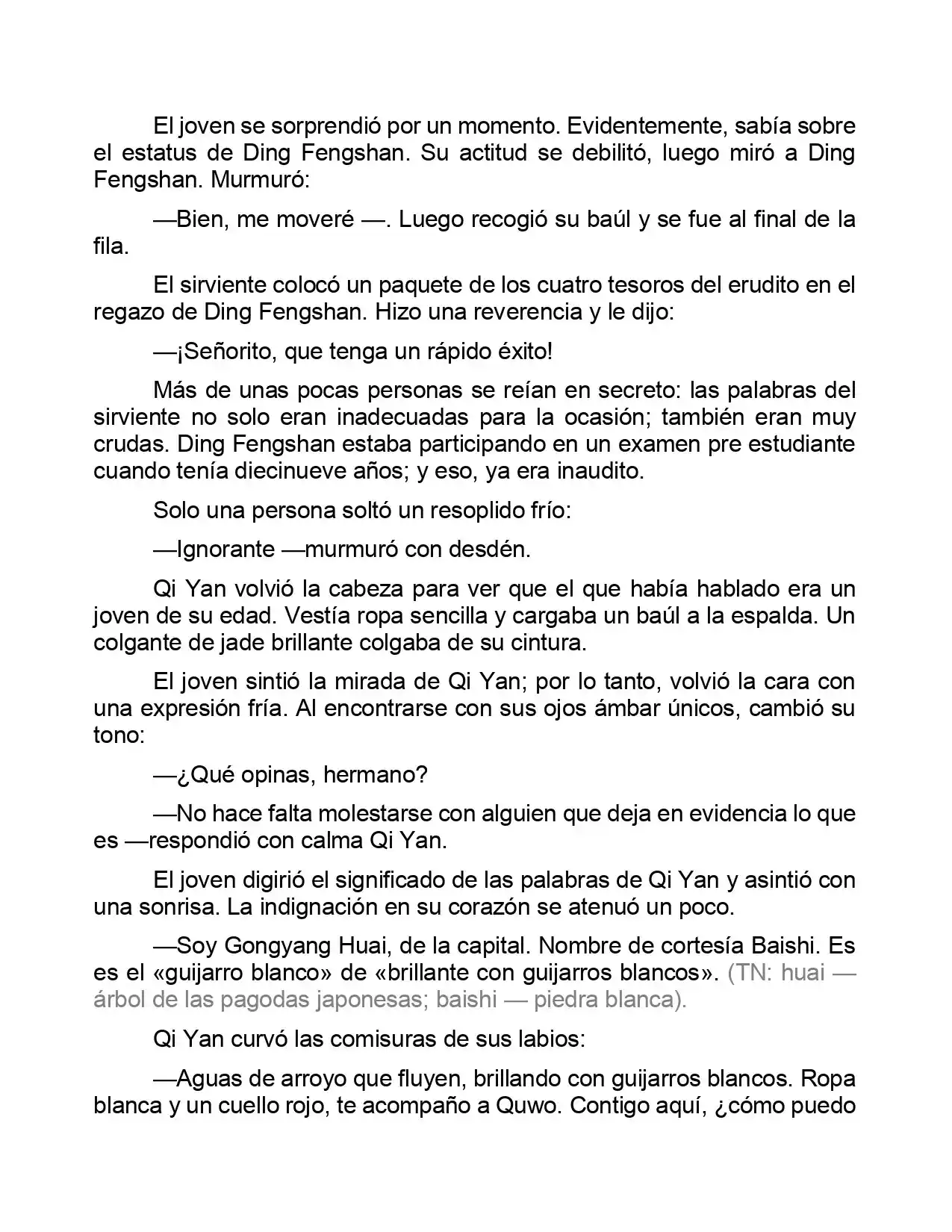 Jing Wei Qing Shang (Novela) - Capítulo 11 - Página 3 - LectorTMOo