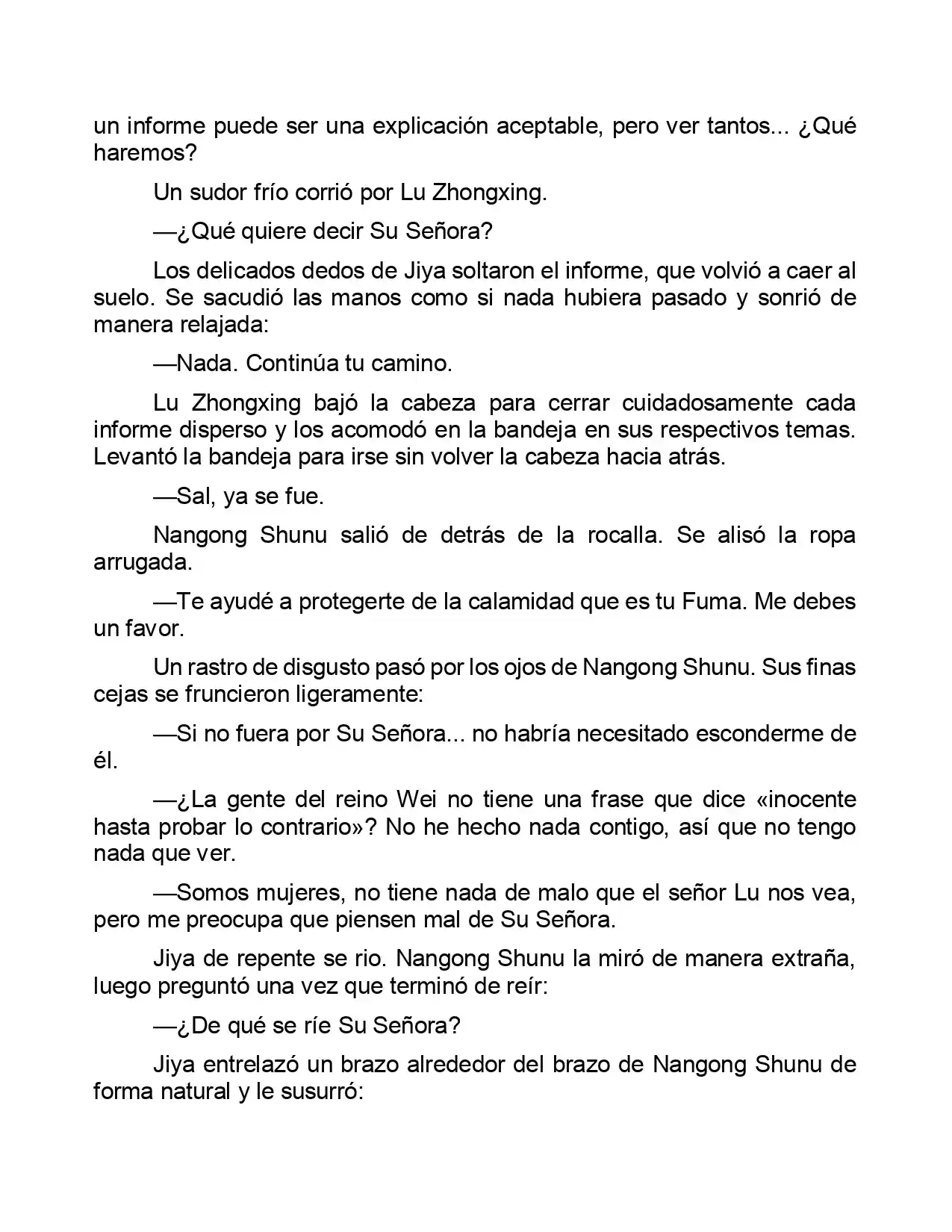 Jing Wei Qing Shang (Novela) - Capítulo 110 - Página 6 - LectorTMOo