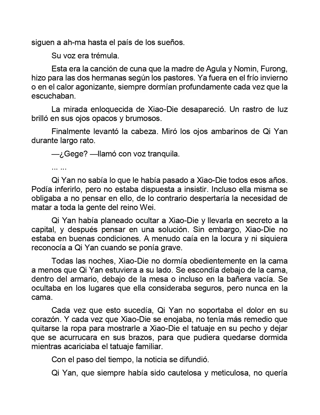 Jing Wei Qing Shang (Novela) - Capítulo 112 - Página 6 - LectorTMOo