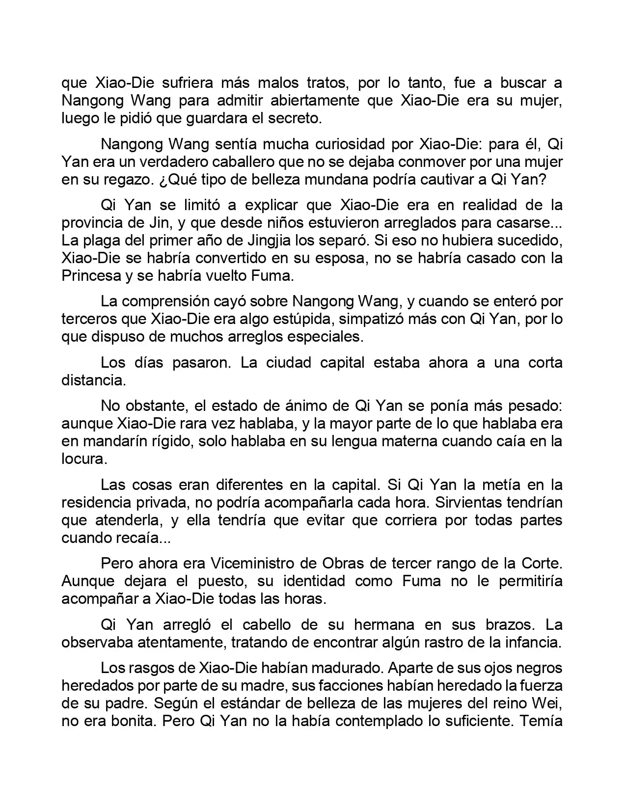 Jing Wei Qing Shang (Novela) - Capítulo 112 - Página 7 - LectorTMOo