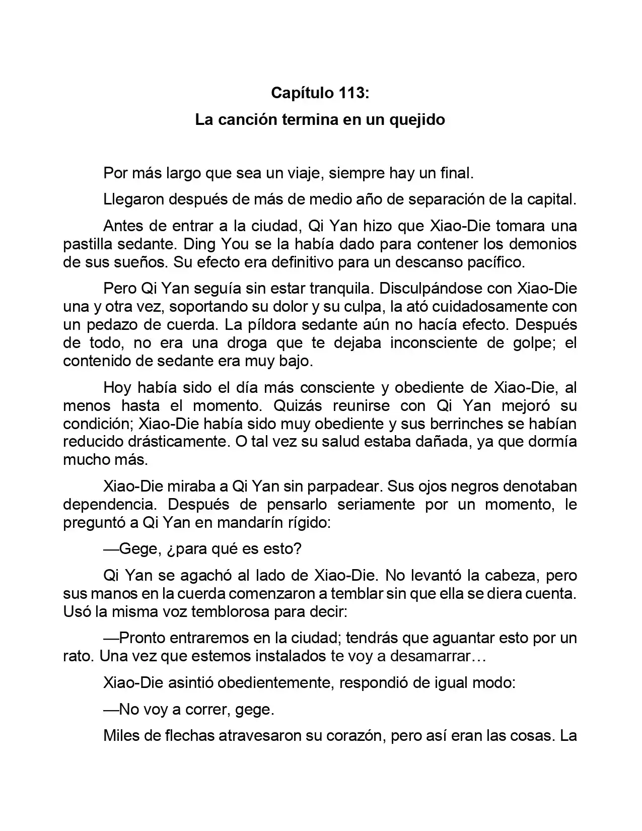 Jing Wei Qing Shang (Novela) - Capítulo 113 - Página 1 - LectorTMOo