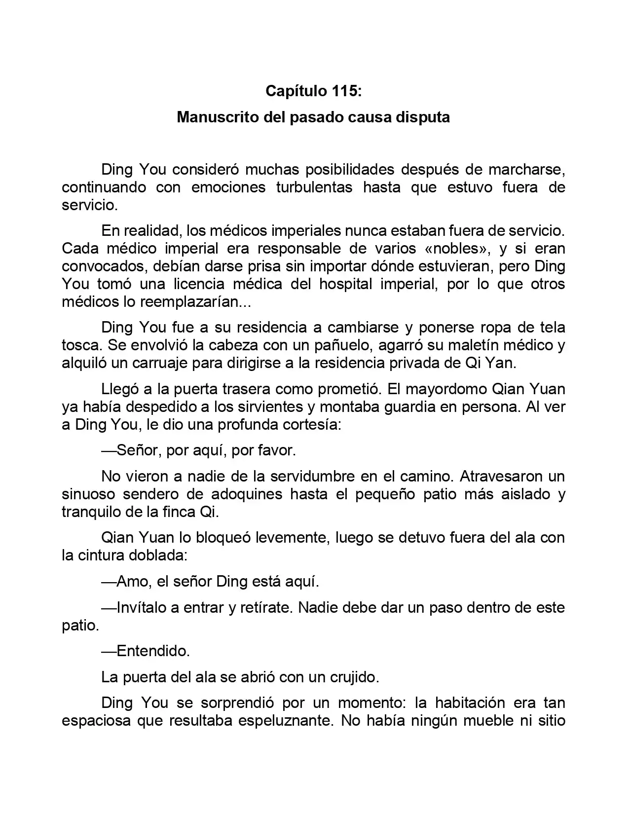 Jing Wei Qing Shang (Novela) - Capítulo 115 - Página 1 - LectorTMOo