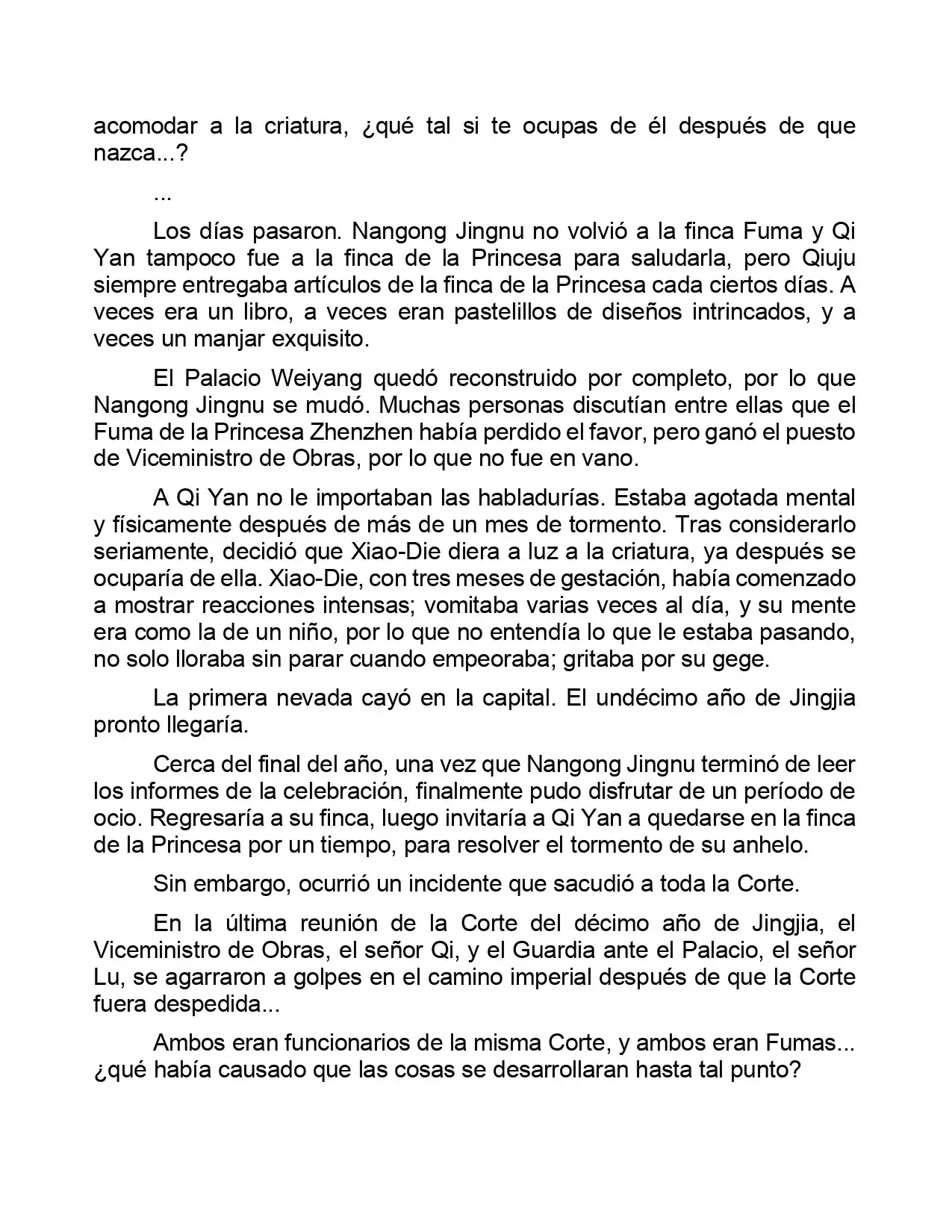 Jing Wei Qing Shang (Novela) - Capítulo 115 - Página 5 - LectorTMOo