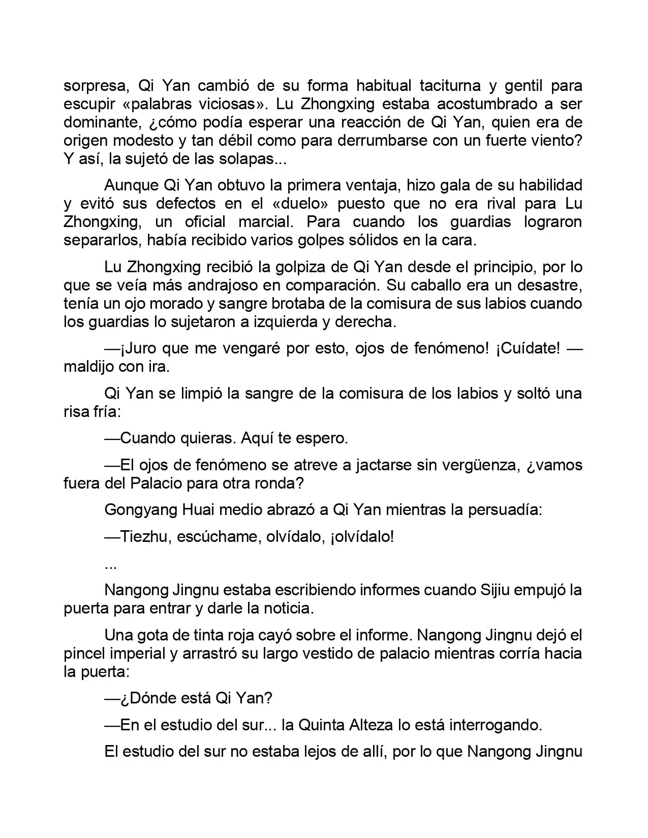 Jing Wei Qing Shang (Novela) - Capítulo 115 - Página 7 - LectorTMOo