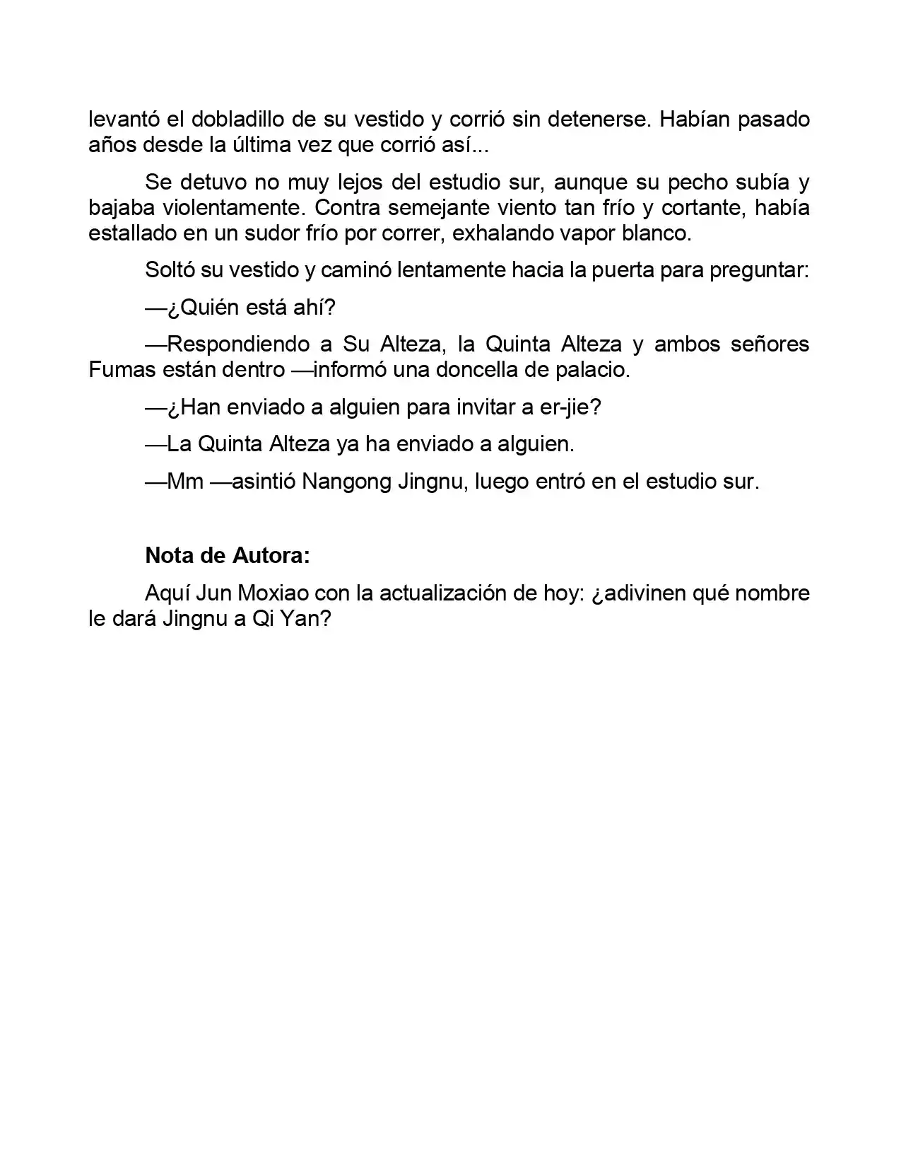 Jing Wei Qing Shang (Novela) - Capítulo 115 - Página 8 - LectorTMOo