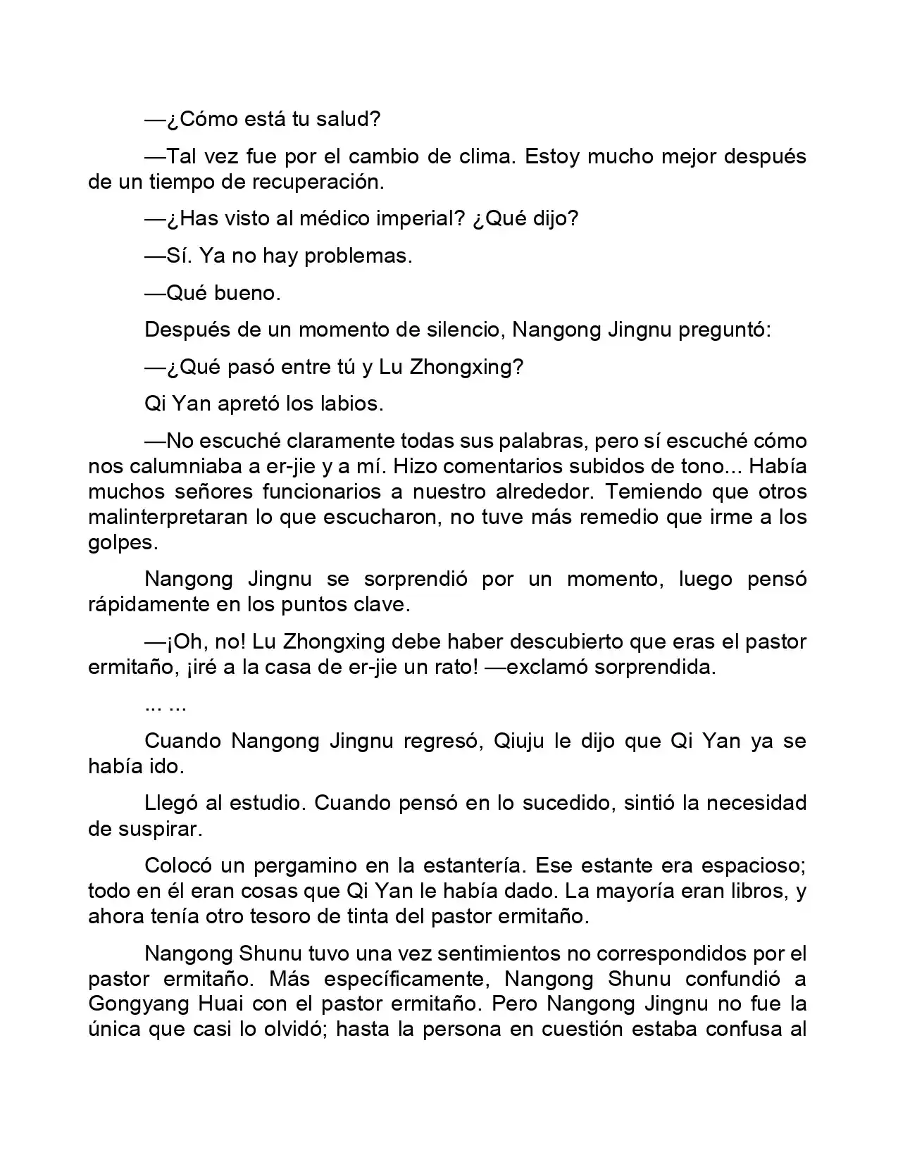 Jing Wei Qing Shang (Novela) - Capítulo 116 - Página 6 - LectorTMOo
