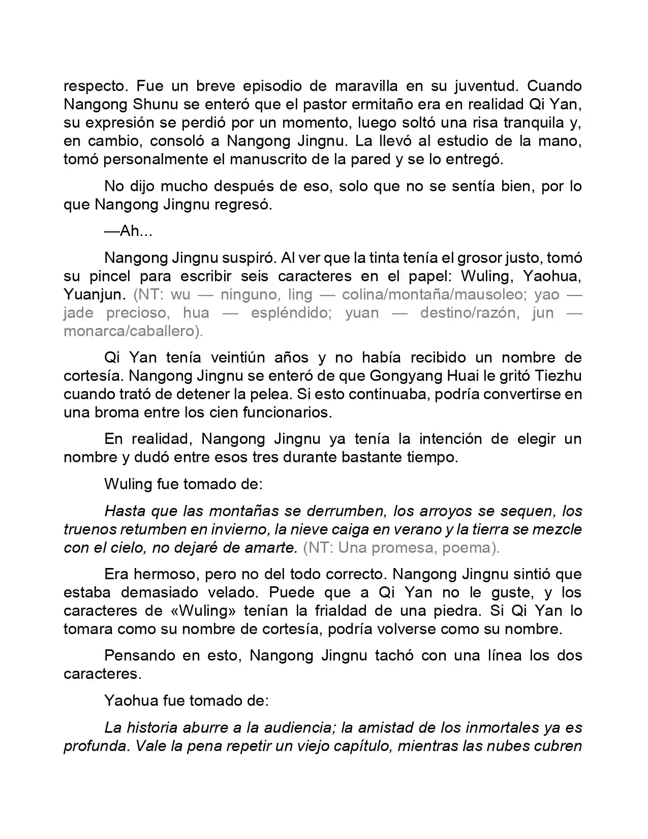 Jing Wei Qing Shang (Novela) - Capítulo 116 - Página 7 - LectorTMOo