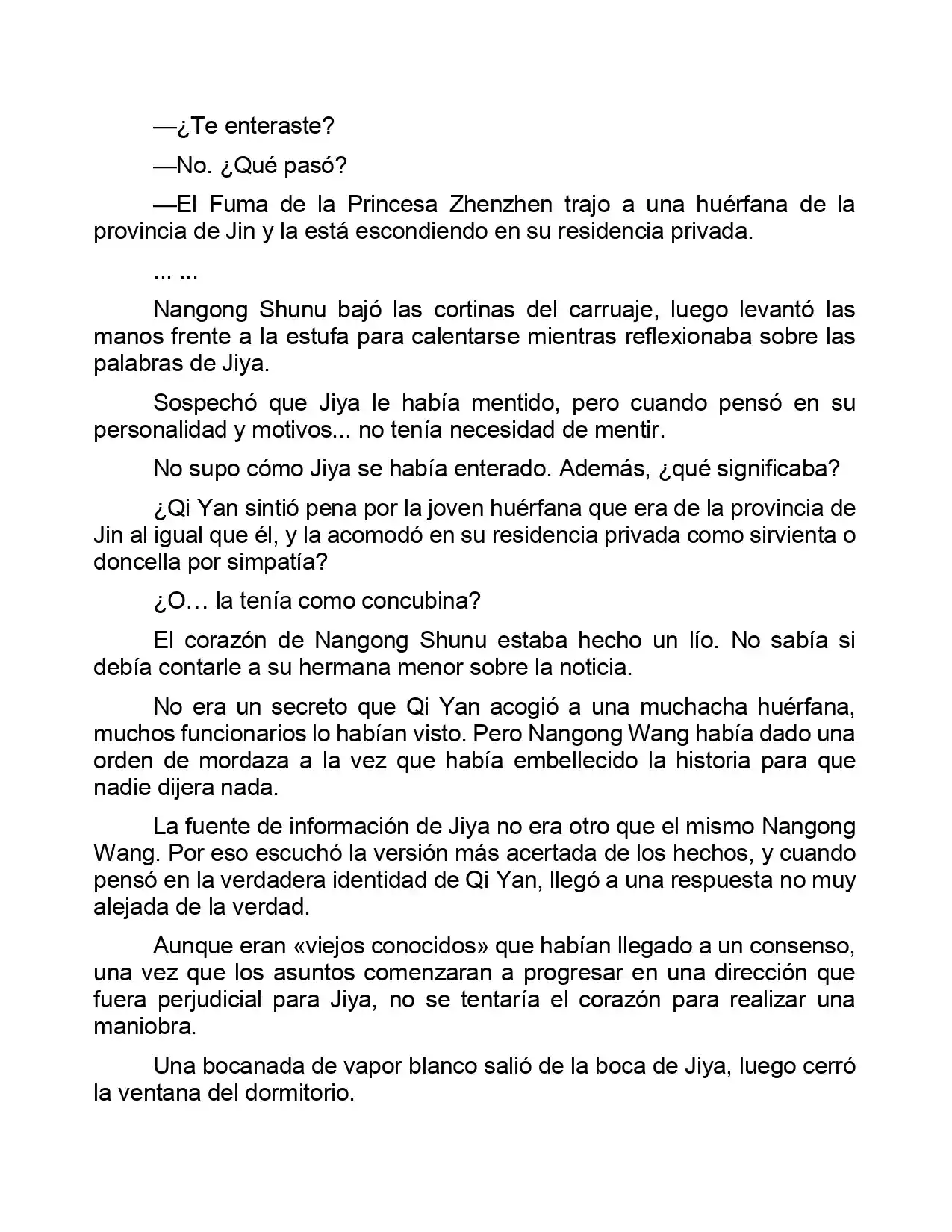 Jing Wei Qing Shang (Novela) - Capítulo 119 - Página 6 - LectorTMOo