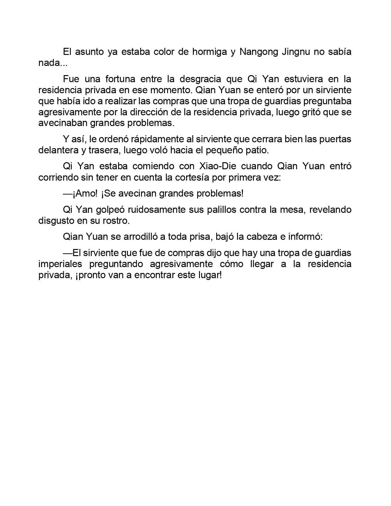 Jing Wei Qing Shang (Novela) - Capítulo 119 - Página 8 - LectorTMOo