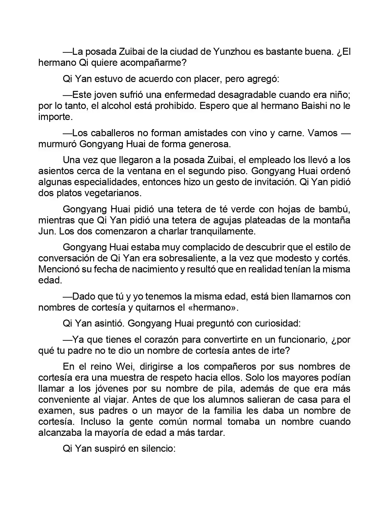 Jing Wei Qing Shang (Novela) - Capítulo 12 - Página 4 - LectorTMOo