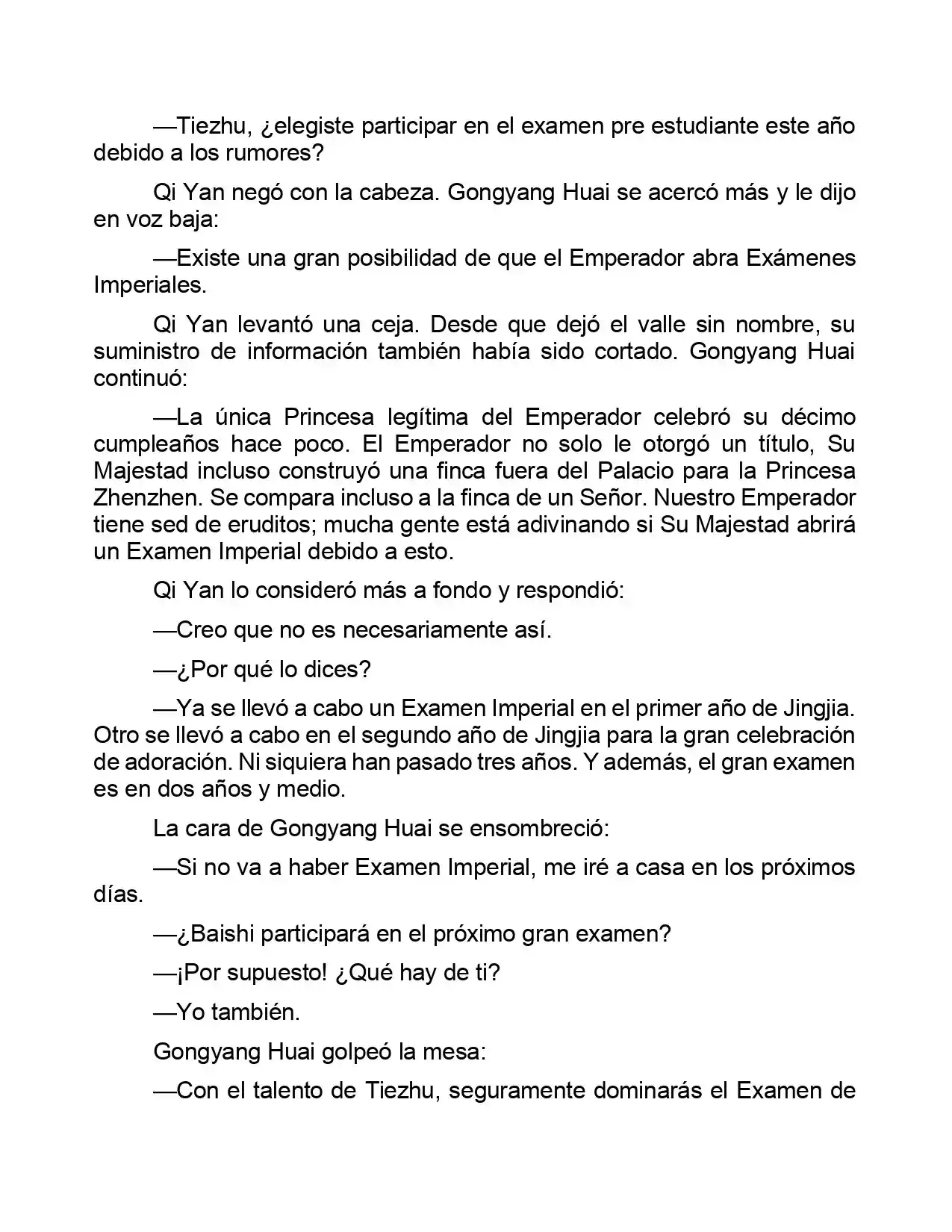 Jing Wei Qing Shang (Novela) - Capítulo 12 - Página 6 - LectorTMOo