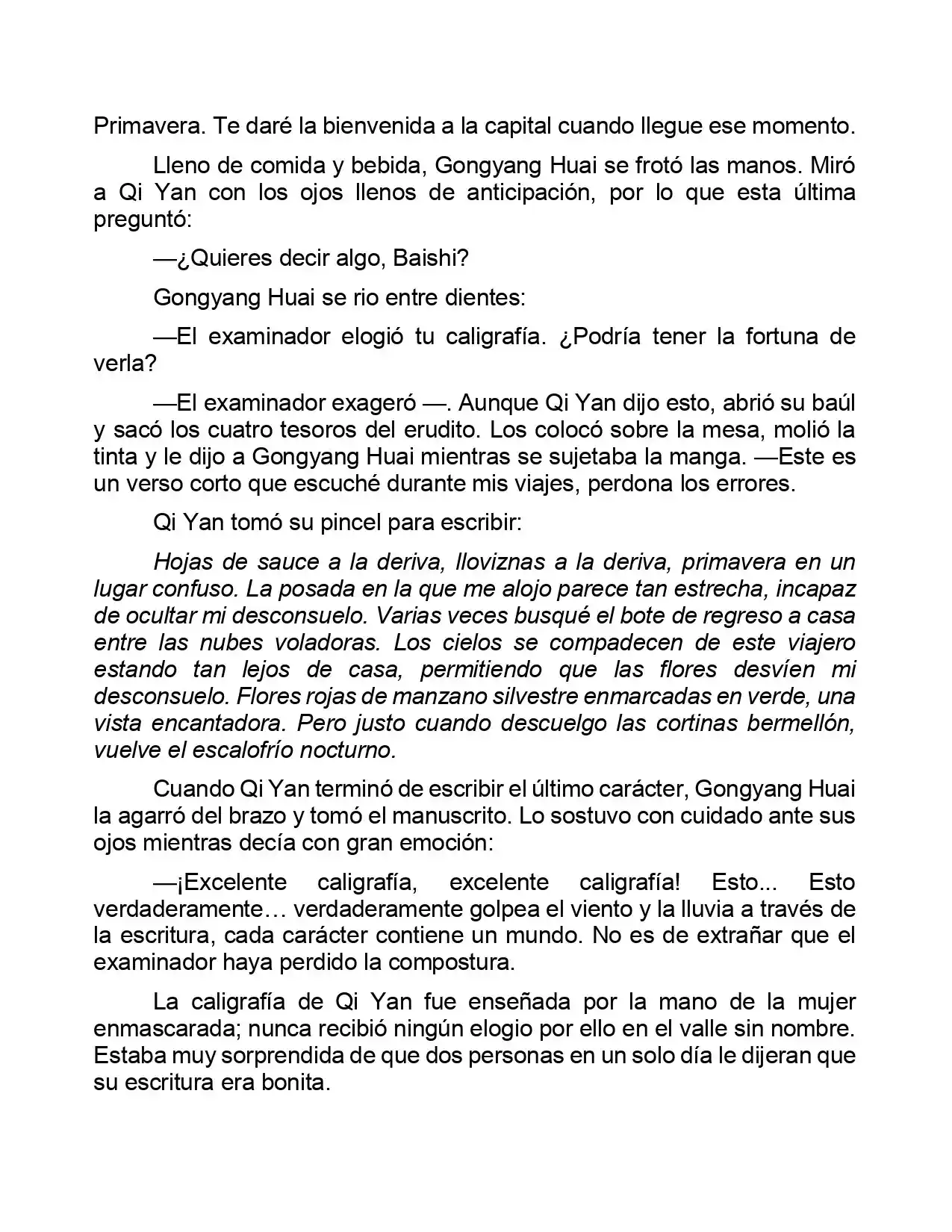 Jing Wei Qing Shang (Novela) - Capítulo 12 - Página 7 - LectorTMOo