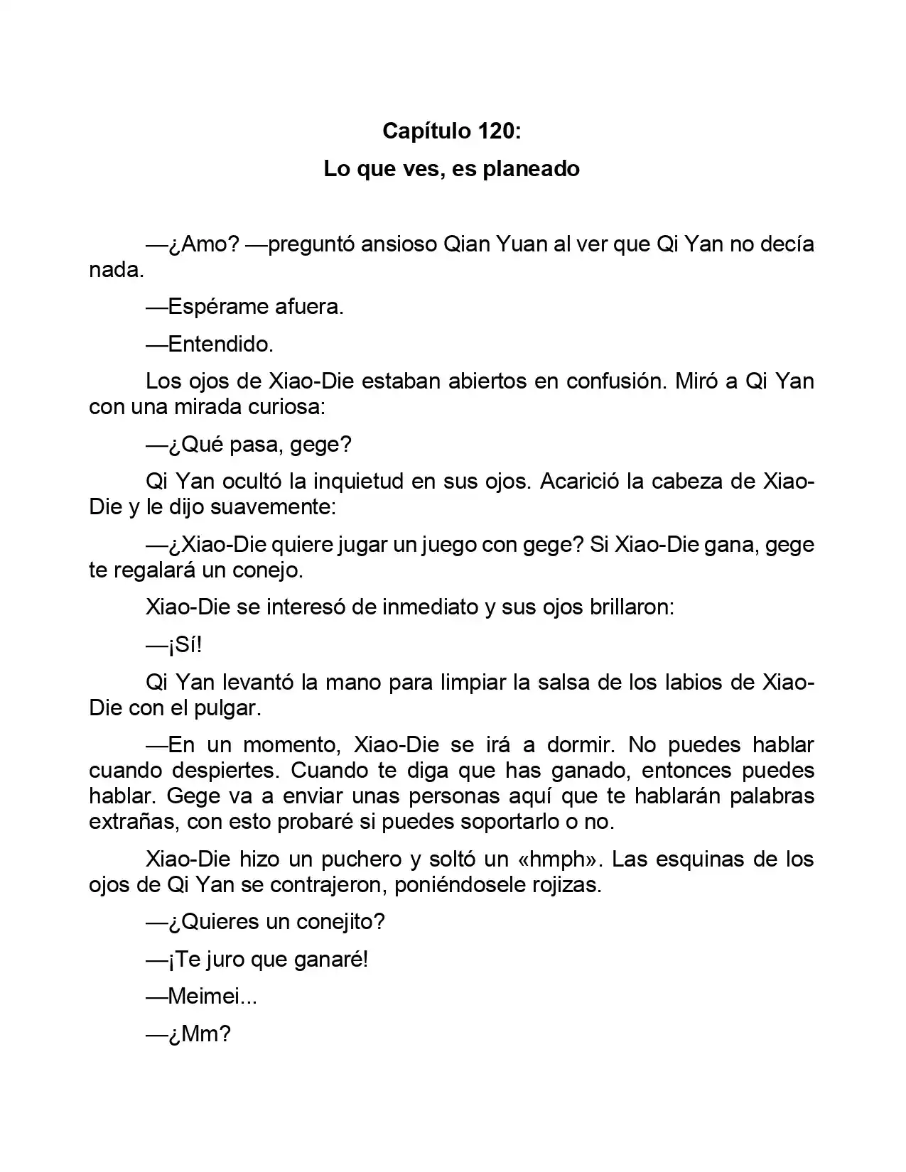 Jing Wei Qing Shang (Novela) - Capítulo 120 - Página 1 - LectorTMOo
