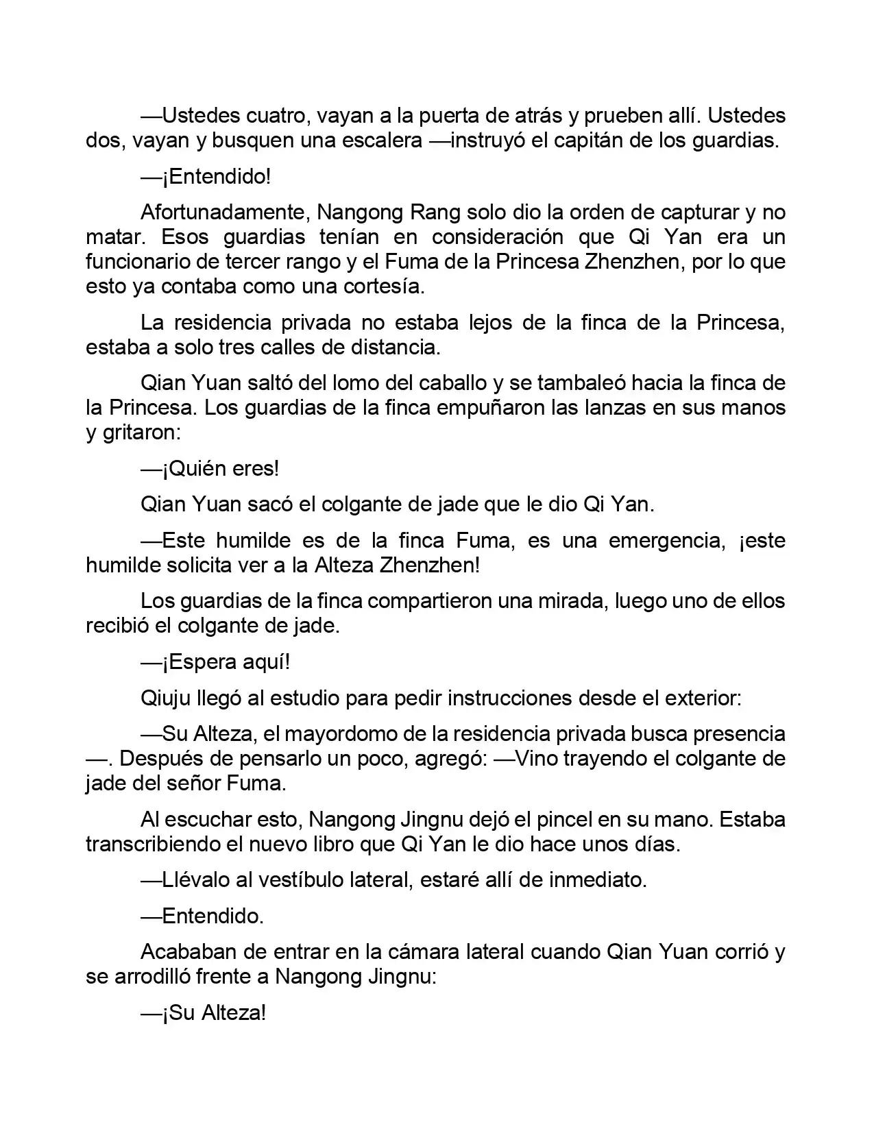 Jing Wei Qing Shang (Novela) - Capítulo 120 - Página 4 - LectorTMOo