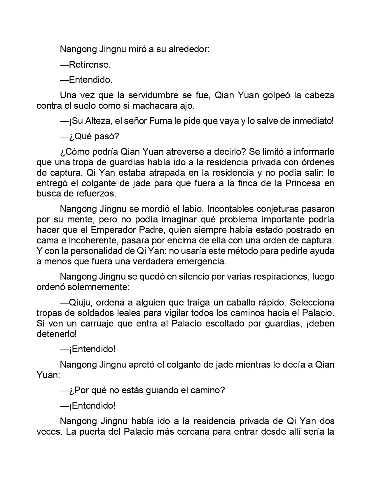 Jing Wei Qing Shang (Novela) - Capítulo 120 - Página 5 - LectorTMOo