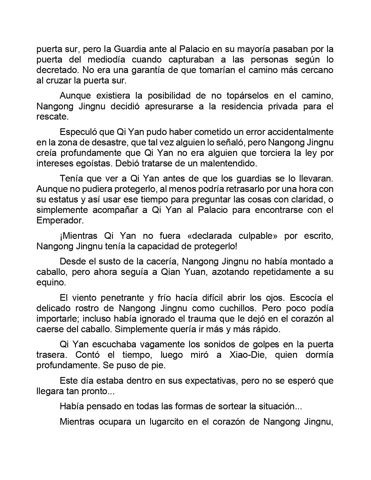 Jing Wei Qing Shang (Novela) - Capítulo 120 - Página 6 - LectorTMOo