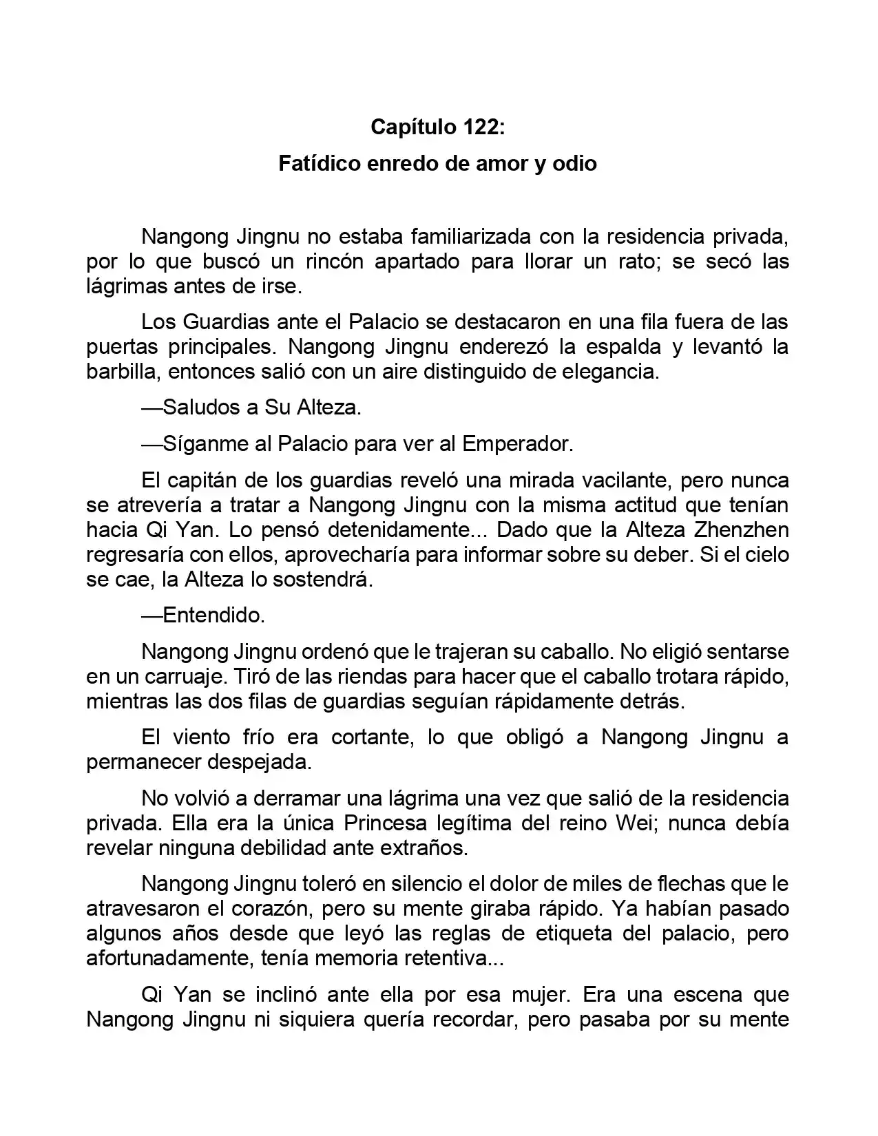 Jing Wei Qing Shang (Novela) - Capítulo 122 - Página 1 - LectorTMOo