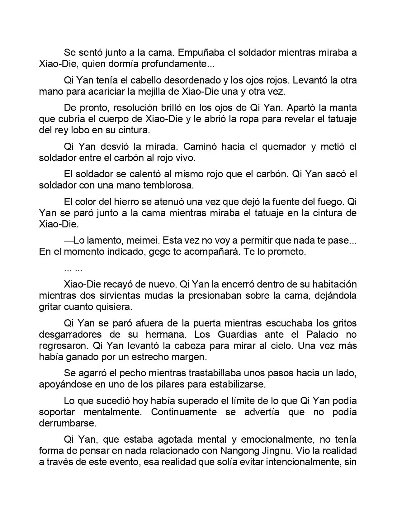 Jing Wei Qing Shang (Novela) - Capítulo 122 - Página 7 - LectorTMOo