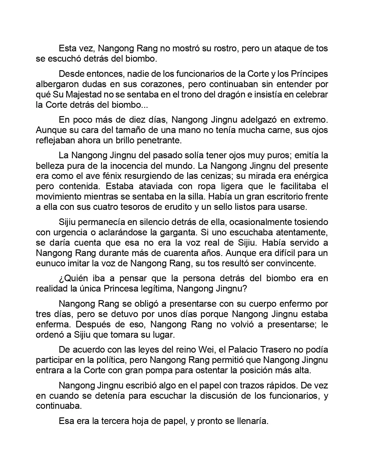 Jing Wei Qing Shang (Novela) - Capítulo 123 - Página 8 - LectorTMOo