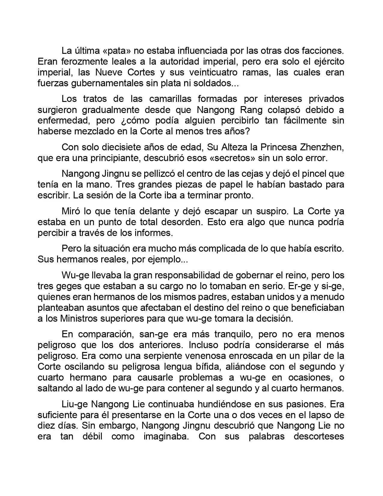 Jing Wei Qing Shang (Novela) - Capítulo 123 - Página 10 - LectorTMOo
