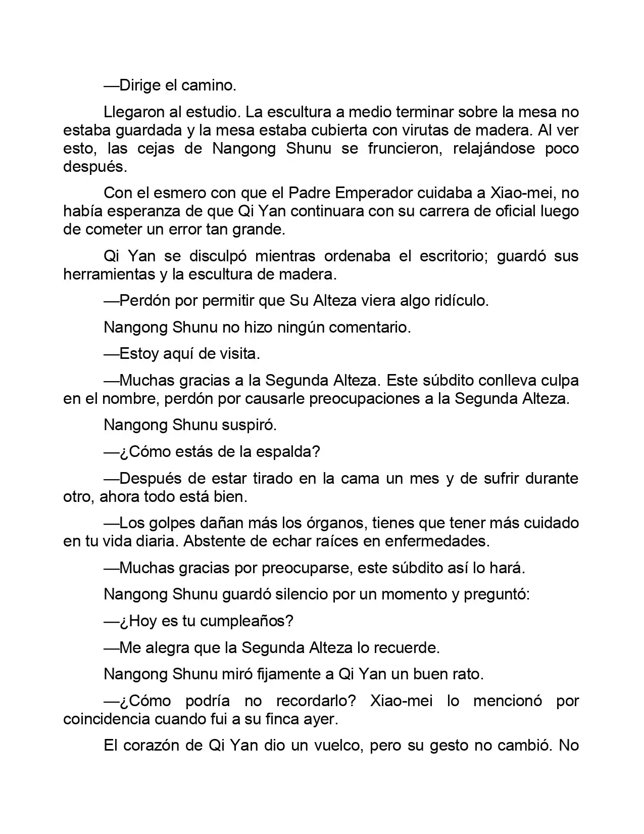 Jing Wei Qing Shang (Novela) - Capítulo 124 - Página 7 - LectorTMOo