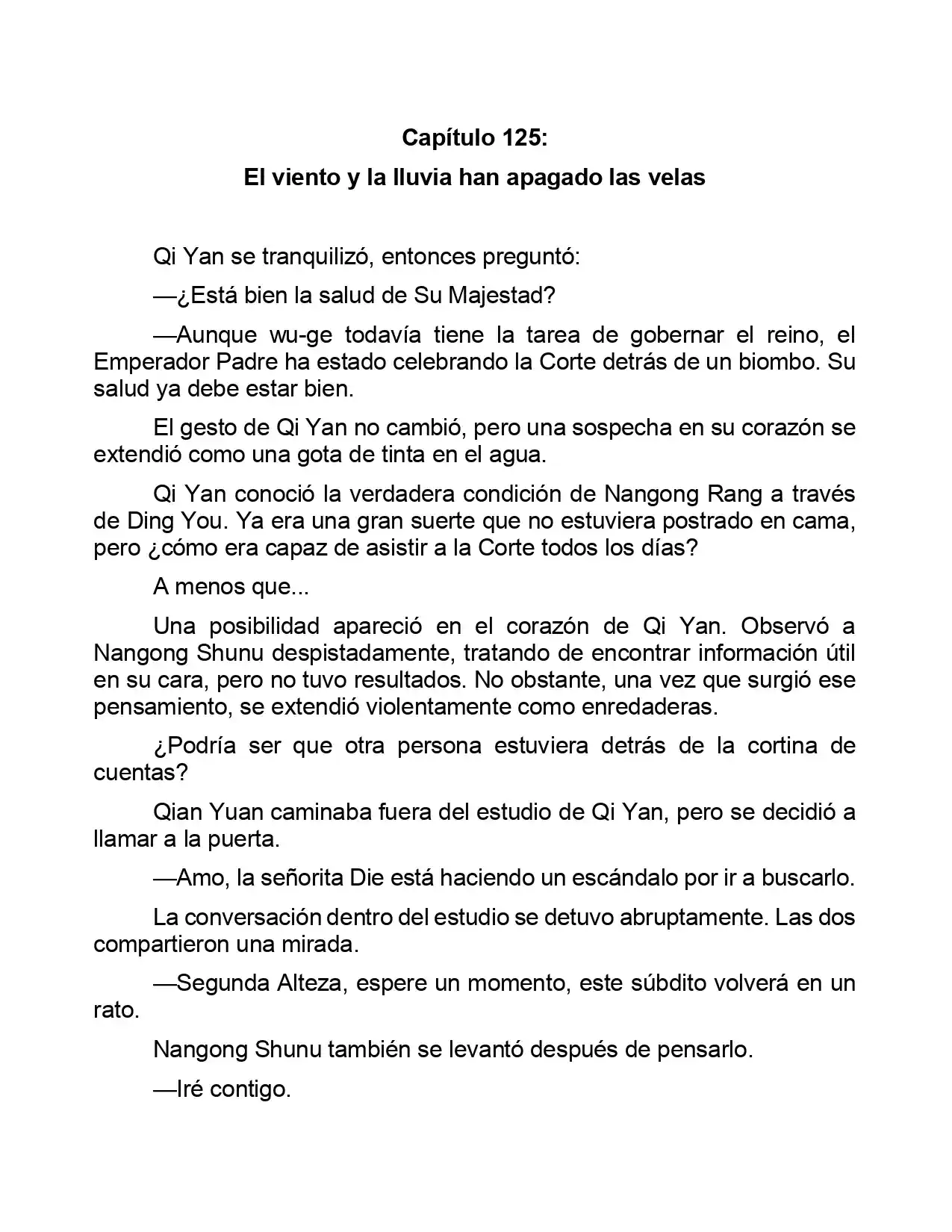 Jing Wei Qing Shang (Novela) - Capítulo 125 - Página 1 - LectorTMOo