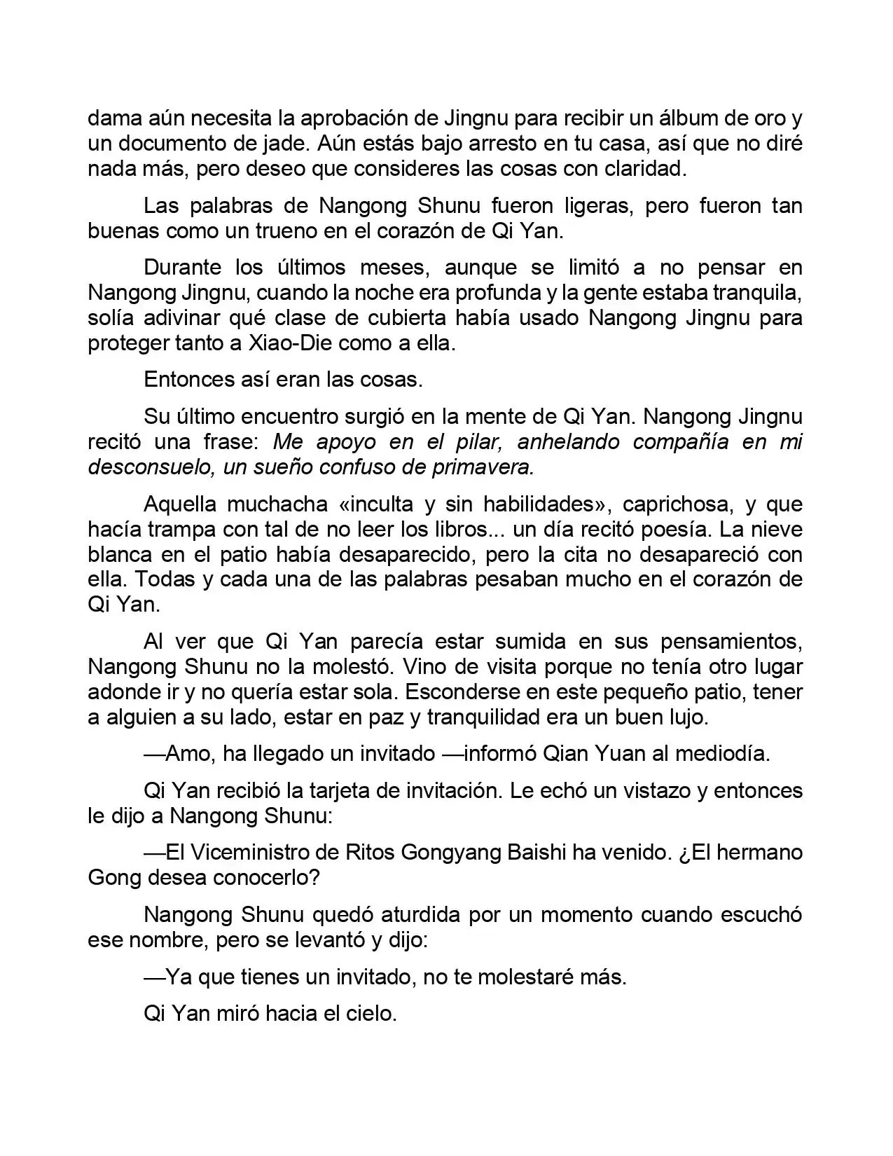 Jing Wei Qing Shang (Novela) - Capítulo 125 - Página 5 - LectorTMOo