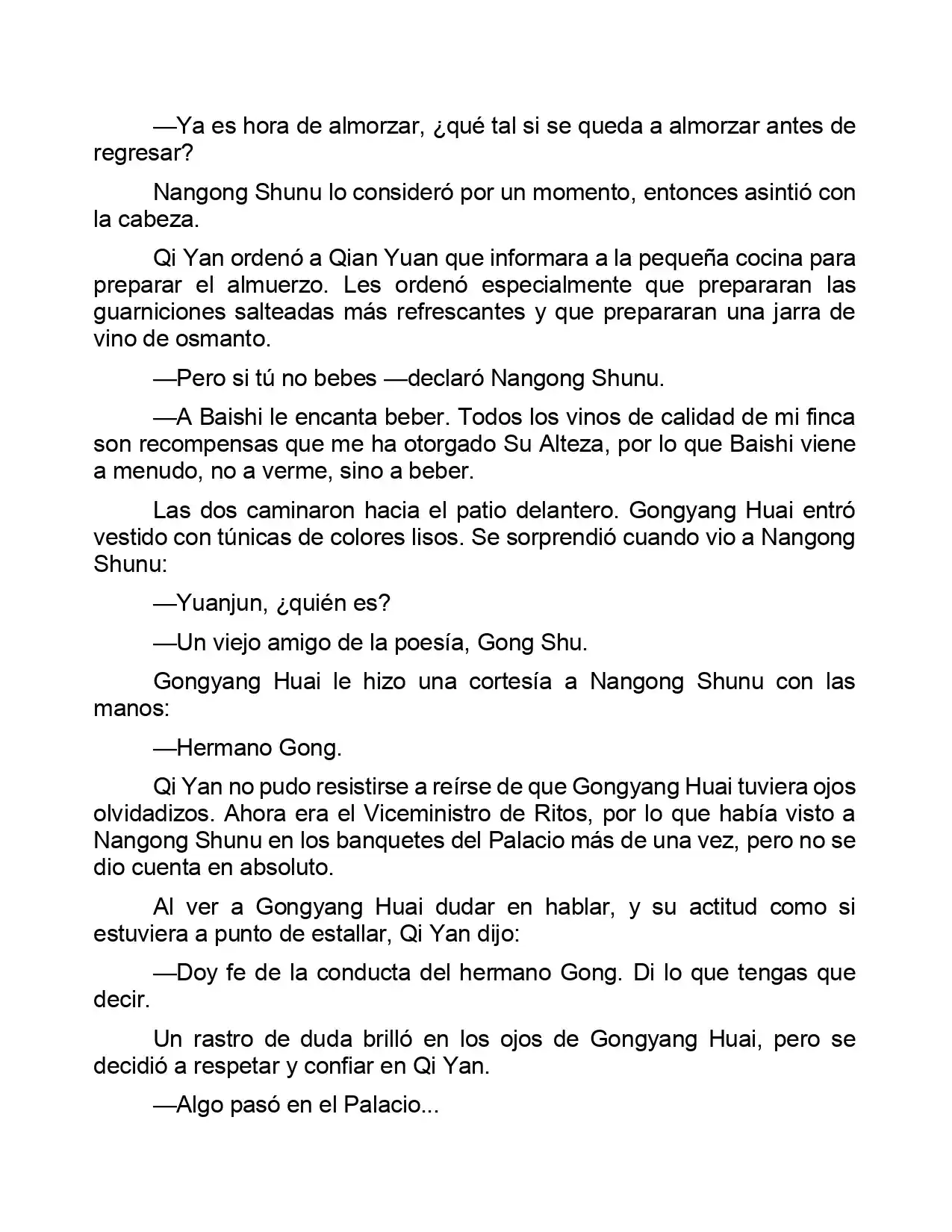 Jing Wei Qing Shang (Novela) - Capítulo 125 - Página 6 - LectorTMOo