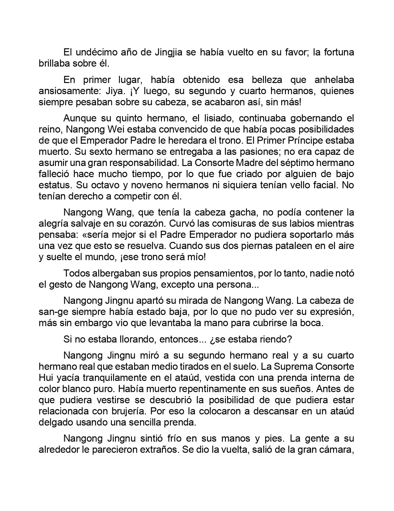 Jing Wei Qing Shang (Novela) - Capítulo 126 - Página 5 - LectorTMOo
