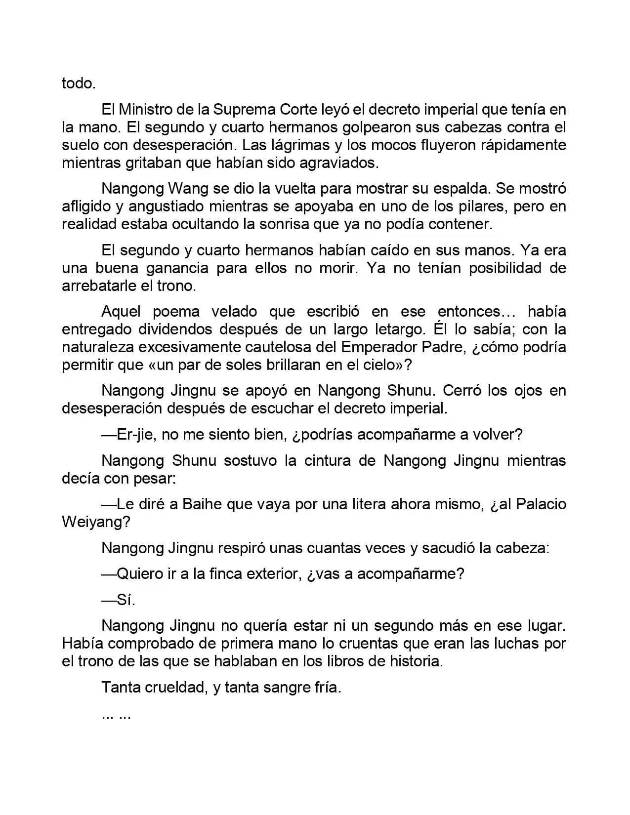 Jing Wei Qing Shang (Novela) - Capítulo 127 - Página 7 - LectorTMOo