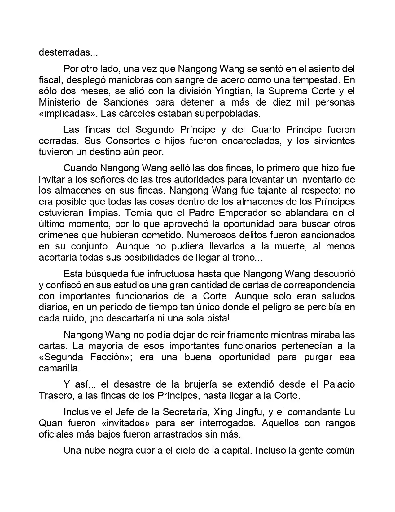 Jing Wei Qing Shang (Novela) - Capítulo 129 - Página 6 - LectorTMOo