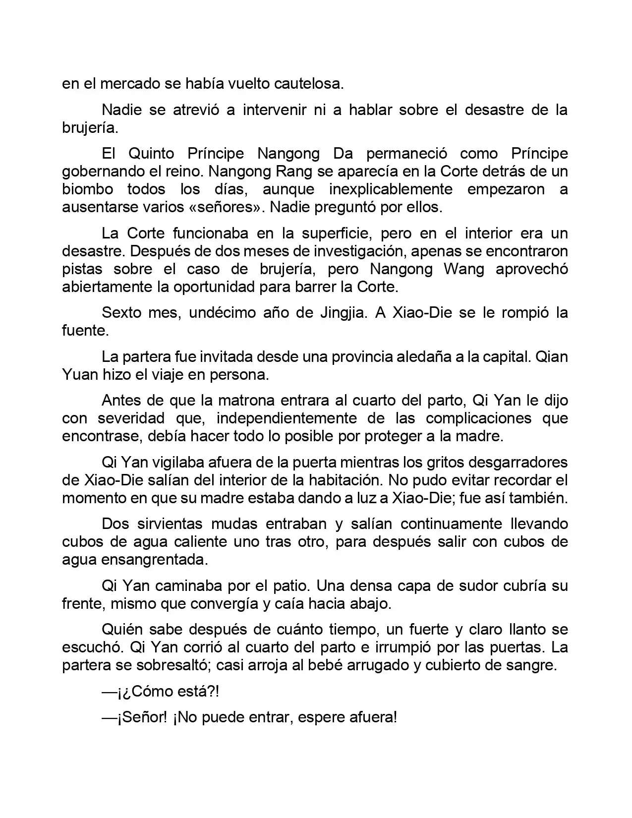 Jing Wei Qing Shang (Novela) - Capítulo 129 - Página 7 - LectorTMOo