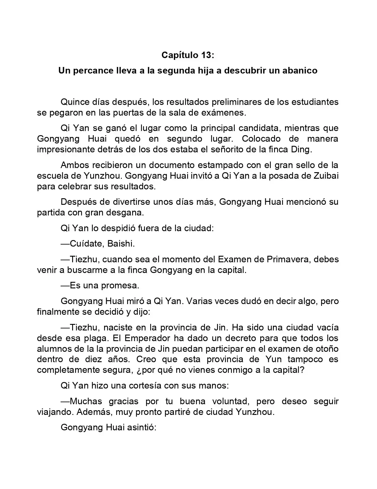 Jing Wei Qing Shang (Novela) - Capítulo 13 - Página 1 - LectorTMOo