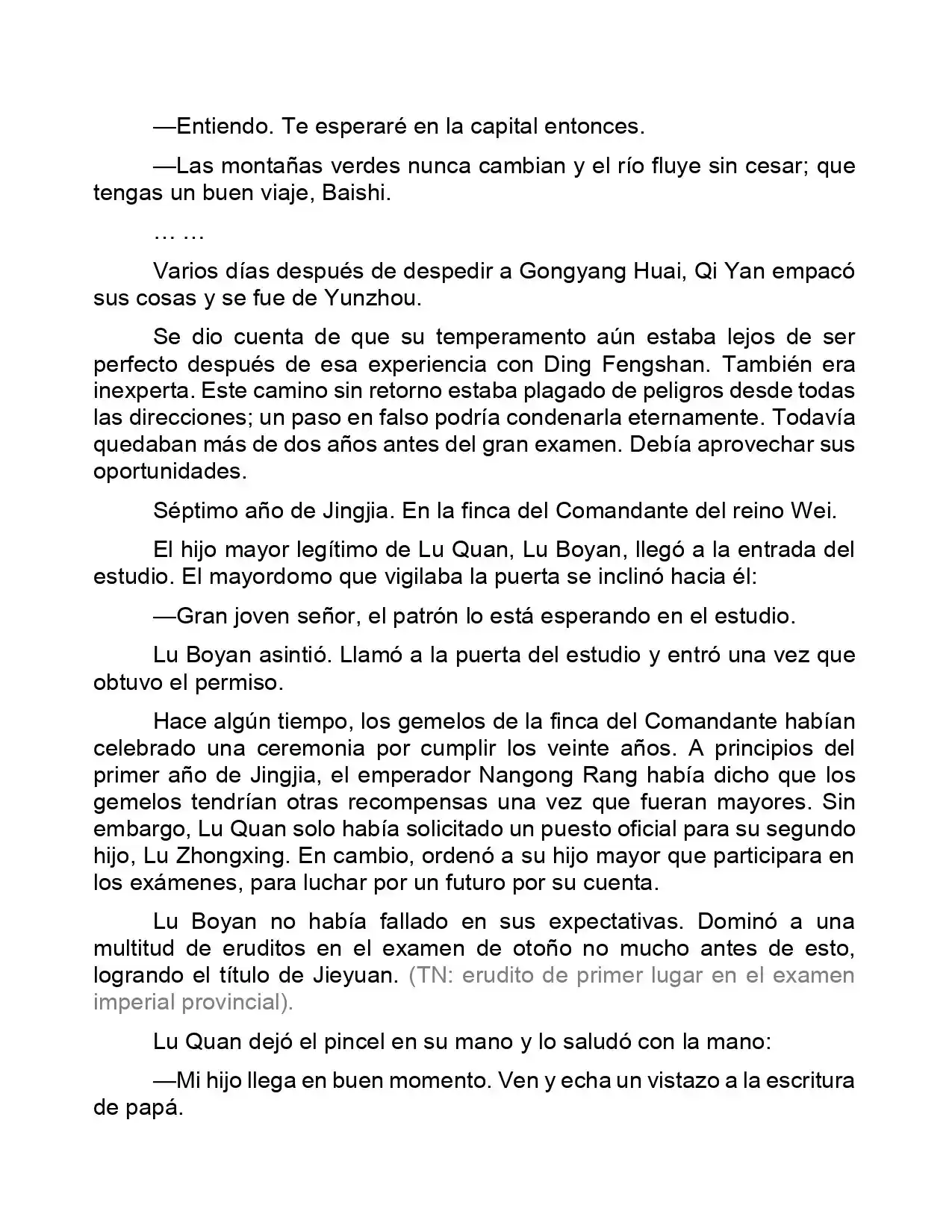 Jing Wei Qing Shang (Novela) - Capítulo 13 - Página 2 - LectorTMOo