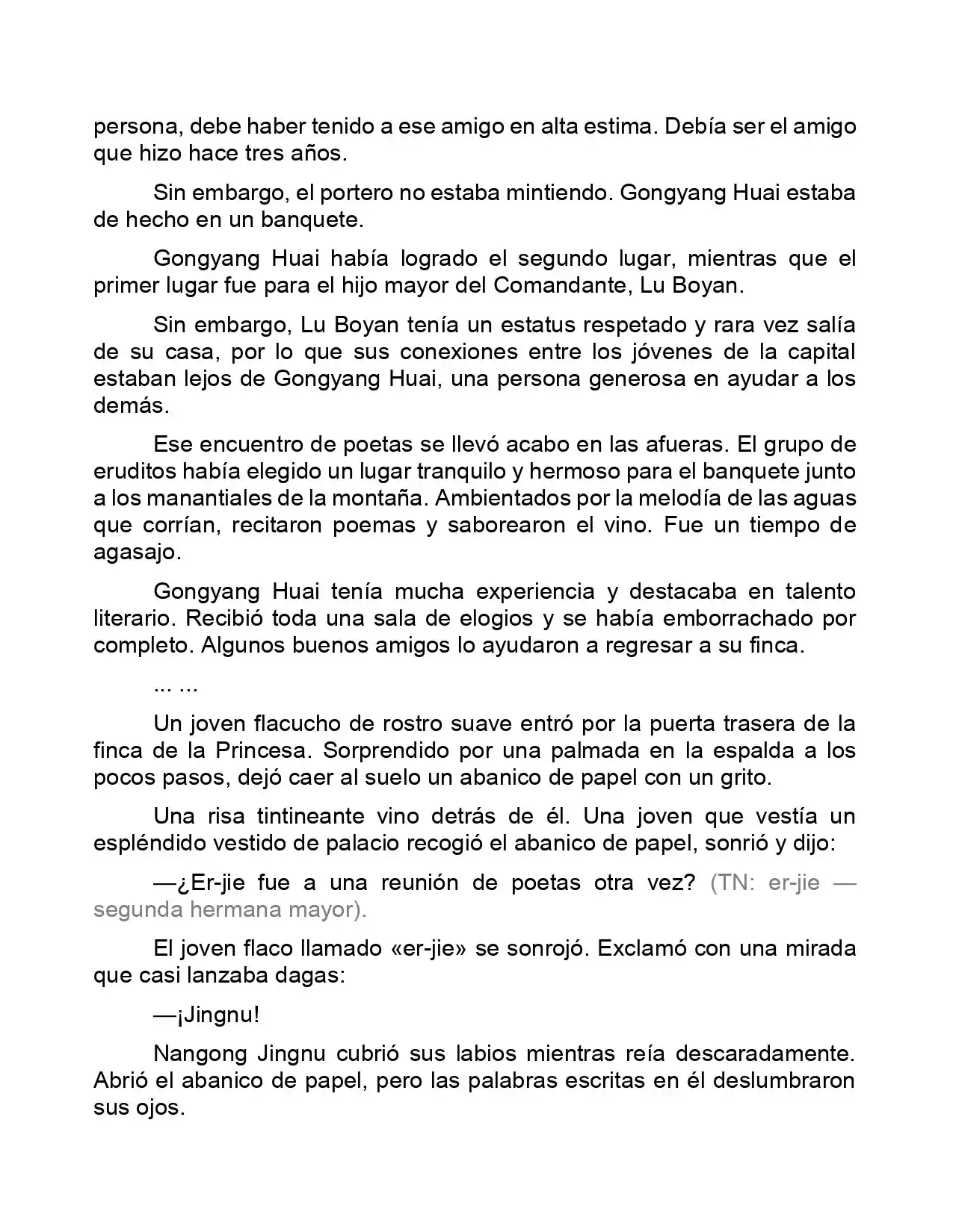 Jing Wei Qing Shang (Novela) - Capítulo 13 - Página 7 - LectorTMOo