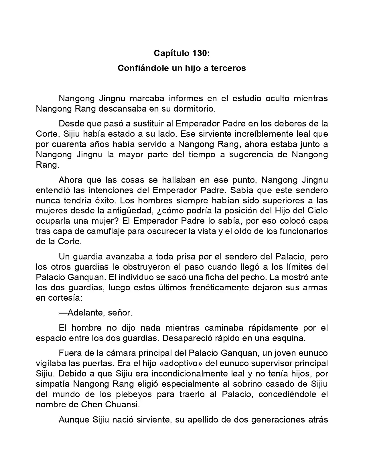 Jing Wei Qing Shang (Novela) - Capítulo 130 - Página 1 - LectorTMOo