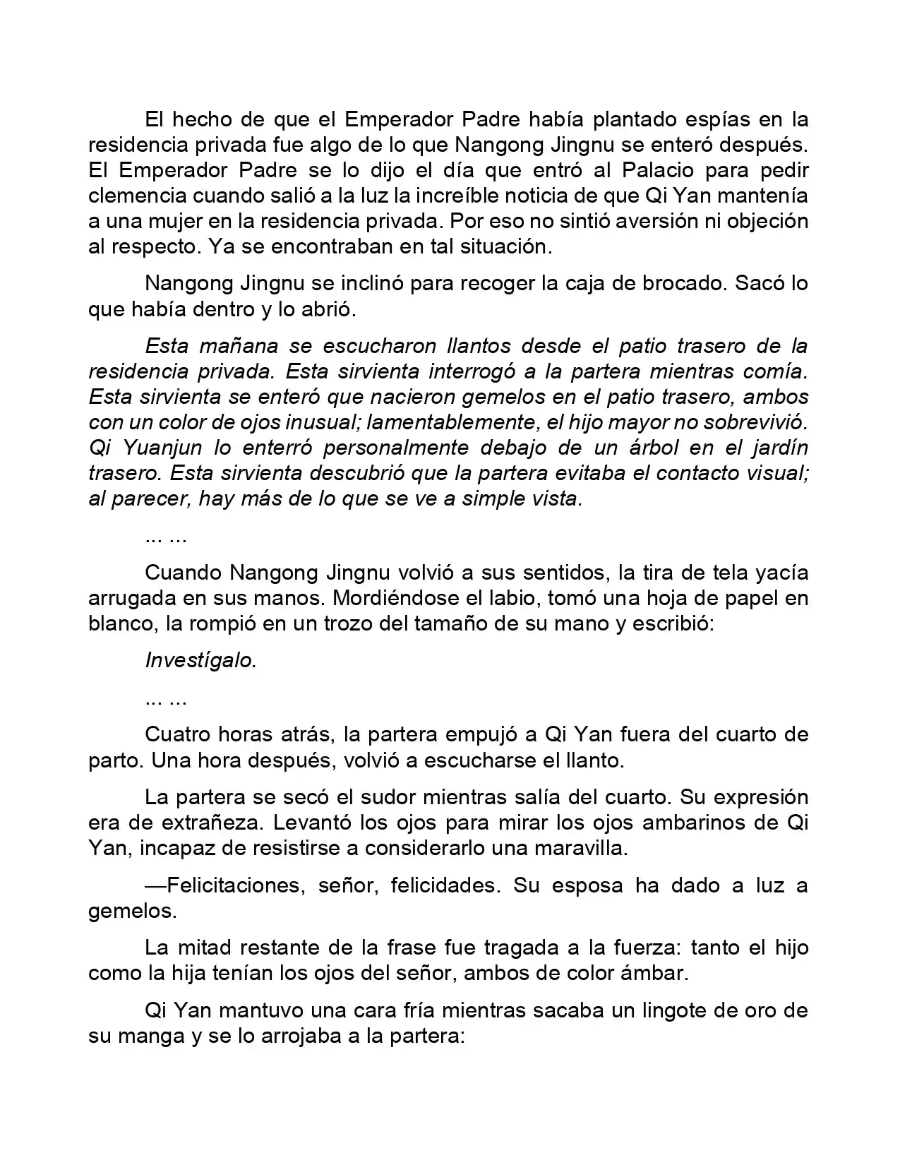 Jing Wei Qing Shang (Novela) - Capítulo 130 - Página 4 - LectorTMOo