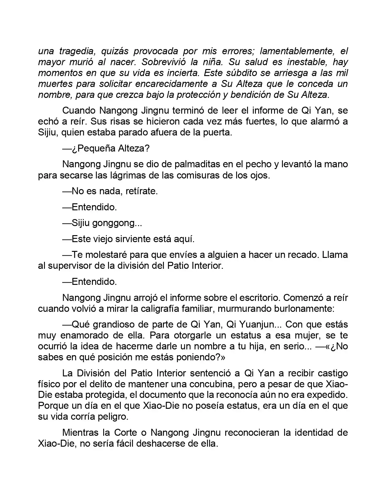 Jing Wei Qing Shang (Novela) - Capítulo 131 - Página 3 - LectorTMOo