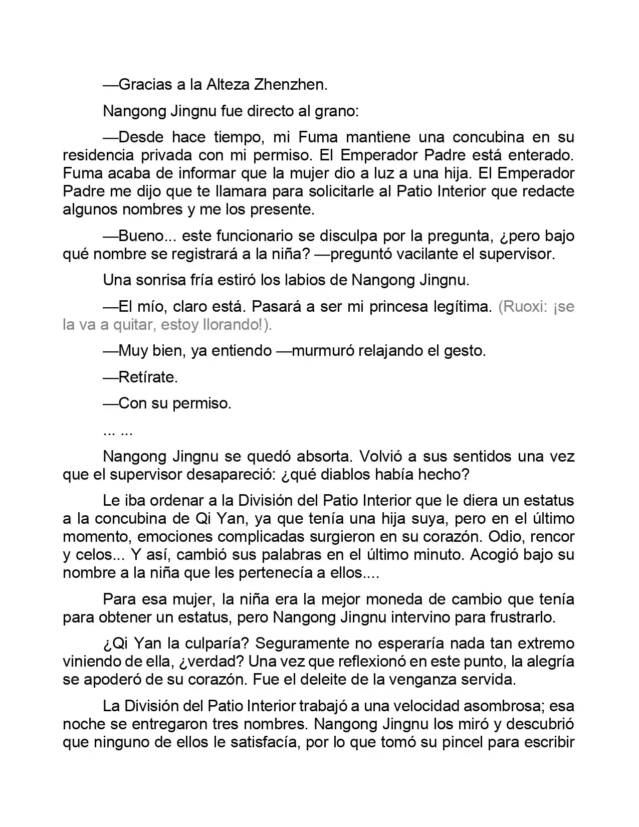 Jing Wei Qing Shang (Novela) - Capítulo 131 - Página 5 - LectorTMOo