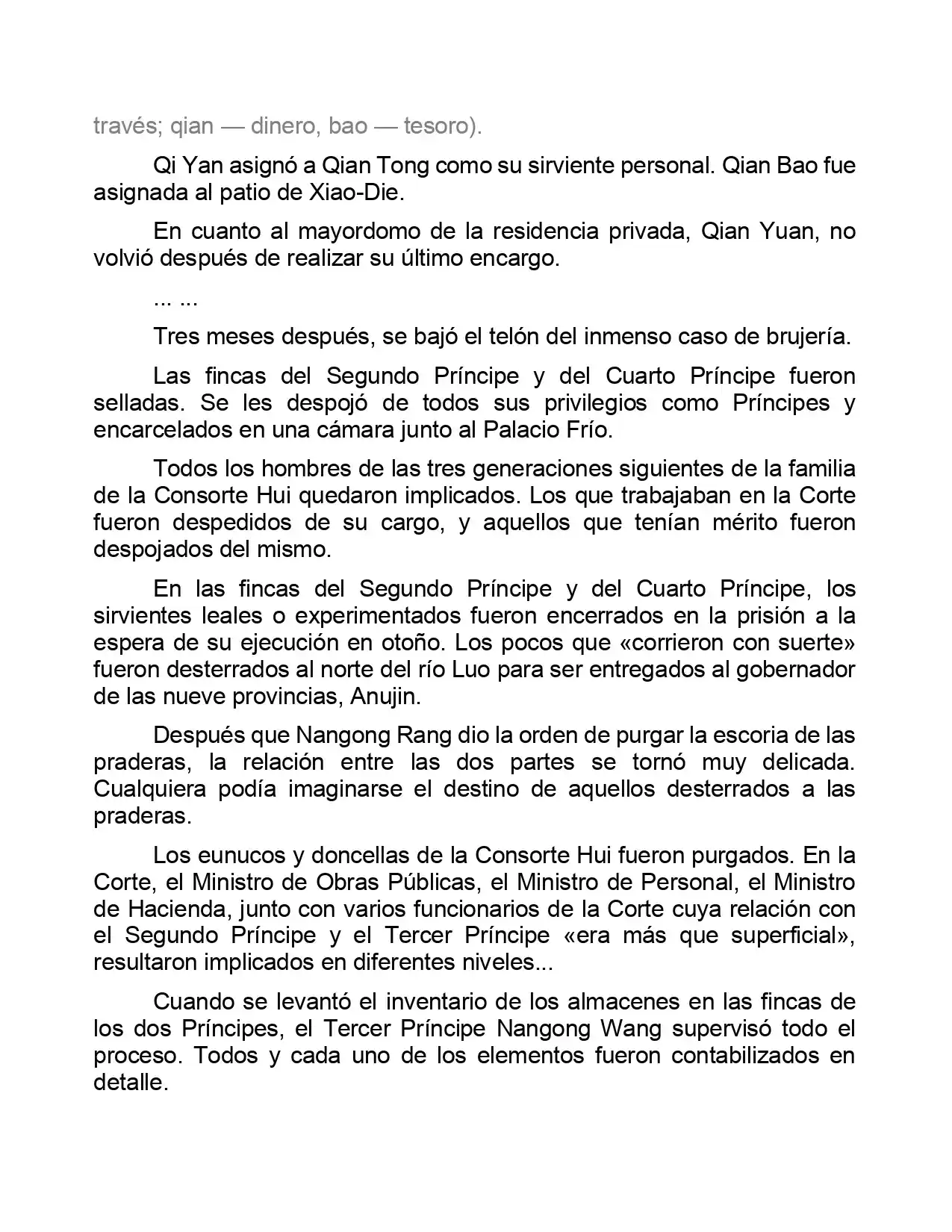 Jing Wei Qing Shang (Novela) - Capítulo 132 - Página 3 - LectorTMOo