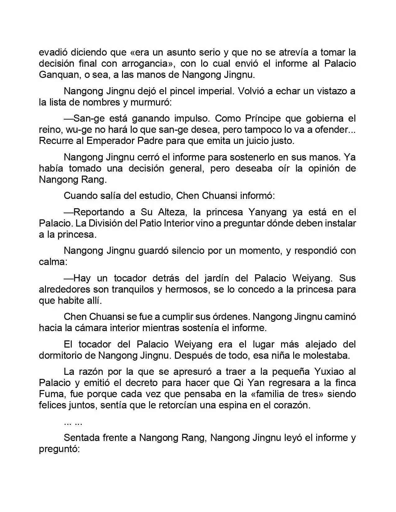 Jing Wei Qing Shang (Novela) - Capítulo 132 - Página 7 - LectorTMOo